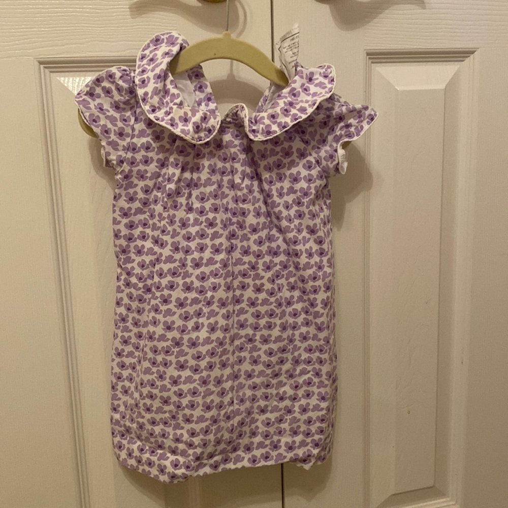 Lila and Hayes purple dress
